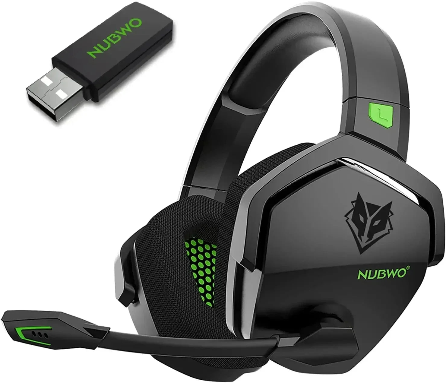 Wireless Gaming Headset with Mic (Bluetooth & 2.4GHz)