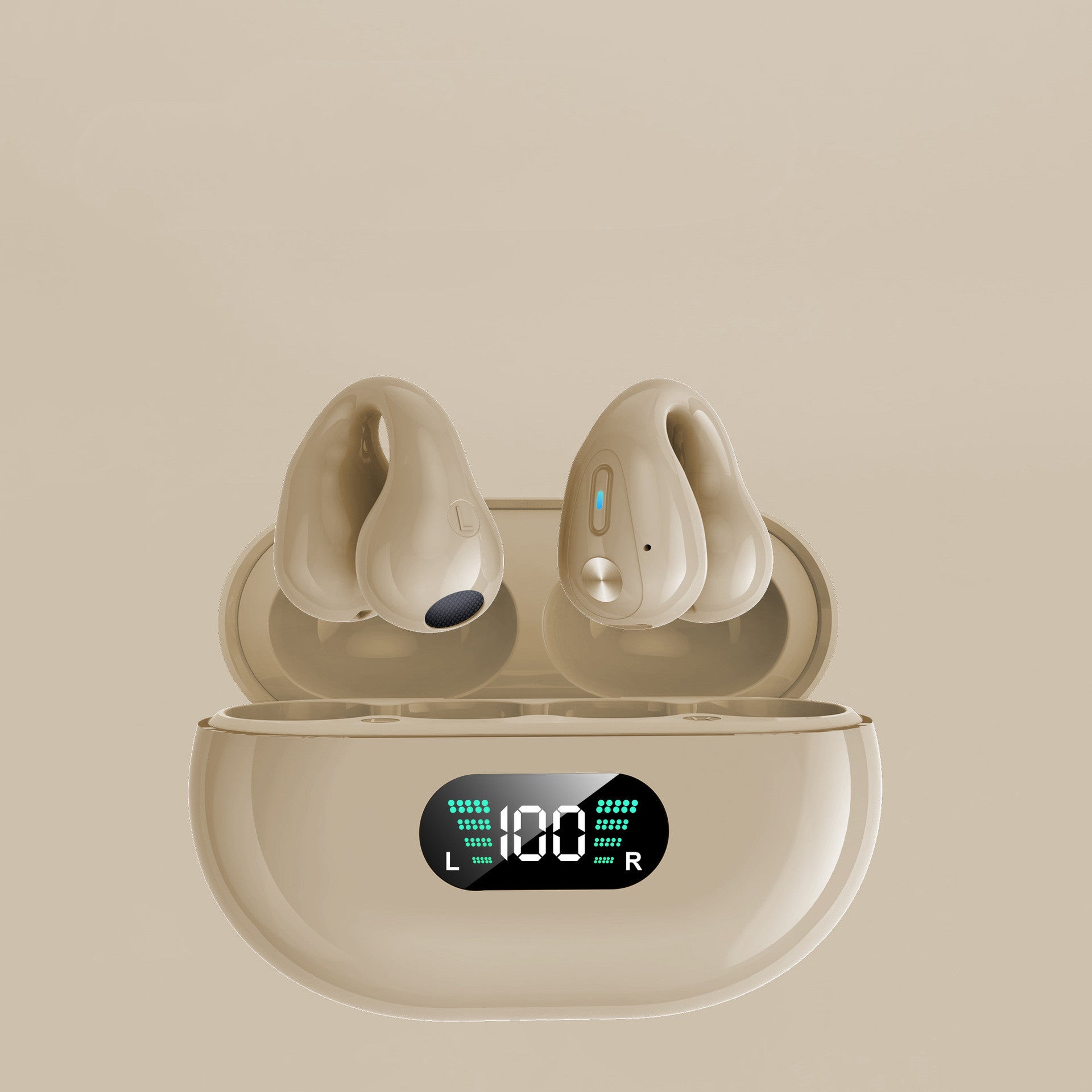 Bone Conduction Wireless Earbuds – Bluetooth 5.3 Open Ear Sports Headphones