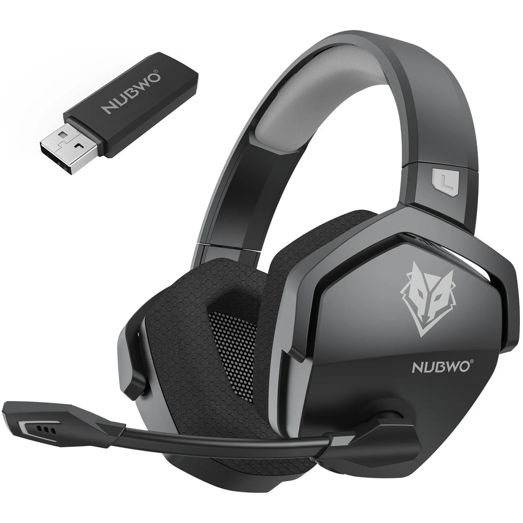 Wireless Gaming Headset with Mic (Bluetooth & 2.4GHz)