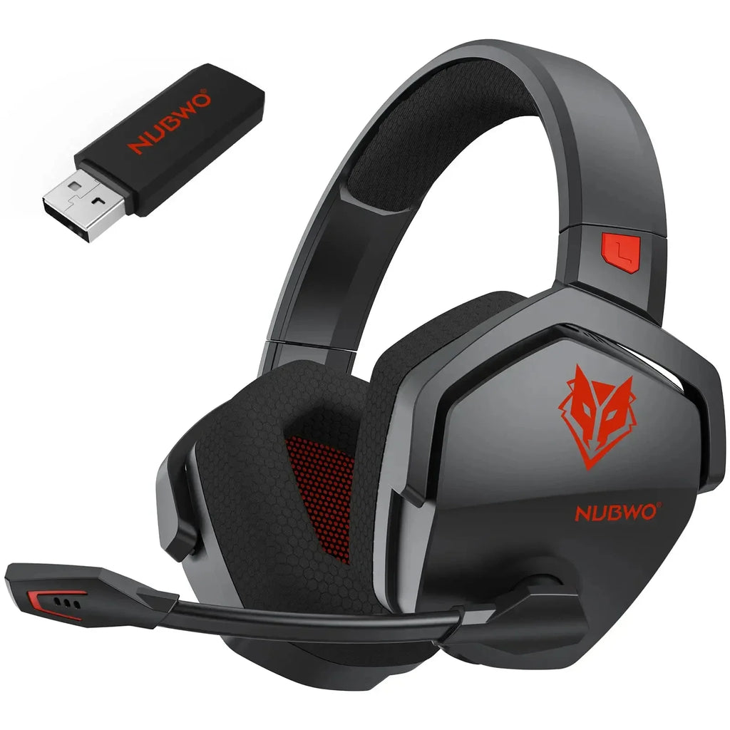 Wireless Gaming Headset with Mic (Bluetooth & 2.4GHz)