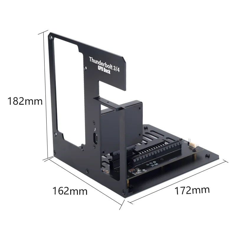 Thunderbolt 3/4 eGPU PCIe Dock – External GPU Expansion Station