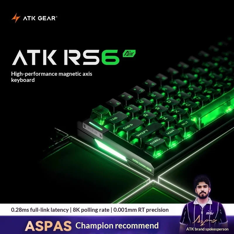 ATK RS6 Air Magnetic Gaming Keyboard