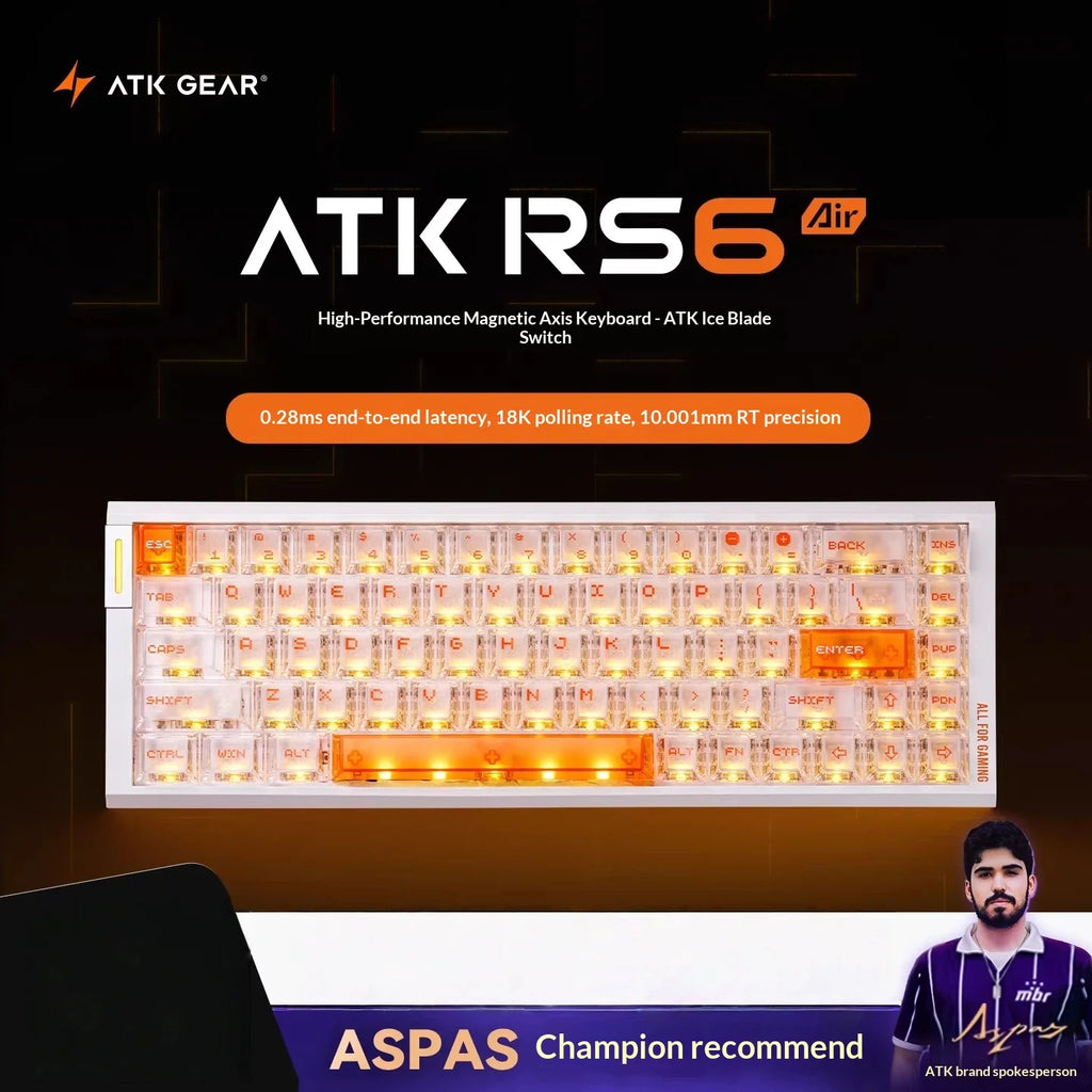 ATK RS6 Air Magnetic Gaming Keyboard