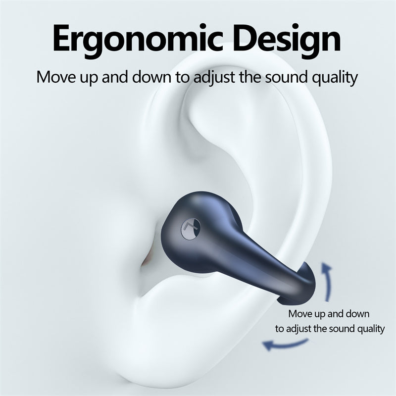 Bone Conduction Wireless Earbuds – Bluetooth 5.3 Open Ear Sports Headphones