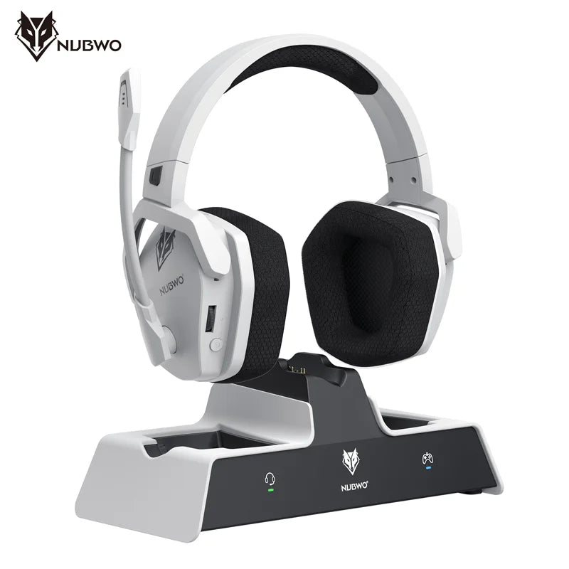 Wireless Gaming Headset with Mic (Bluetooth & 2.4GHz)
