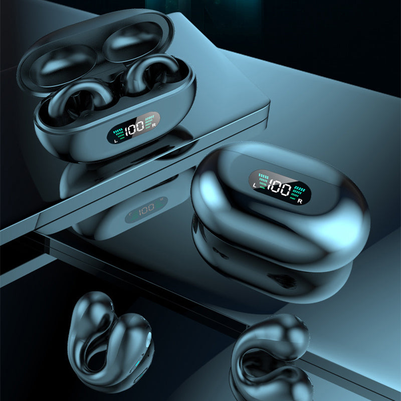 Bone Conduction Wireless Earbuds – Bluetooth 5.3 Open Ear Sports Headphones