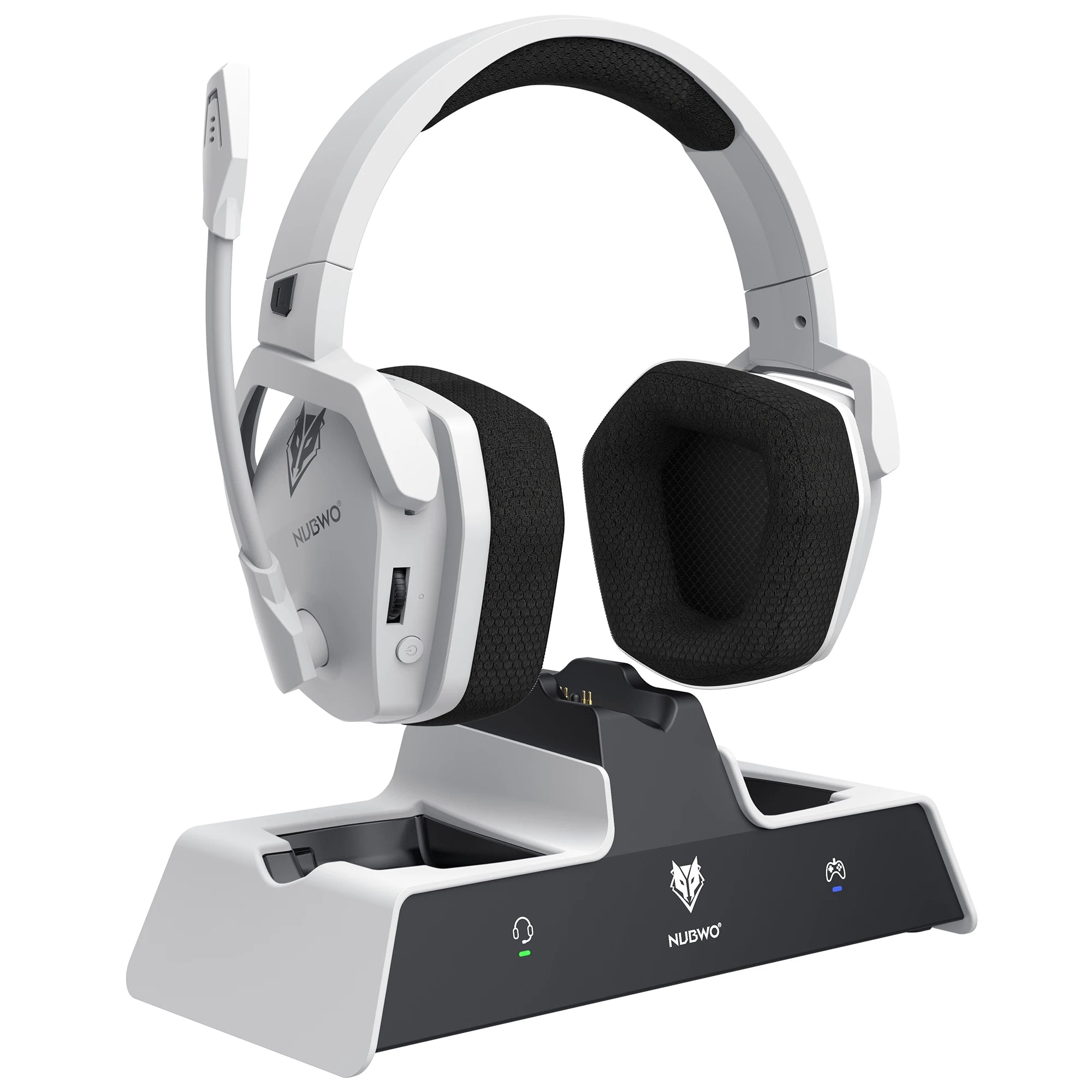 Wireless Gaming Headset with Mic (Bluetooth & 2.4GHz)