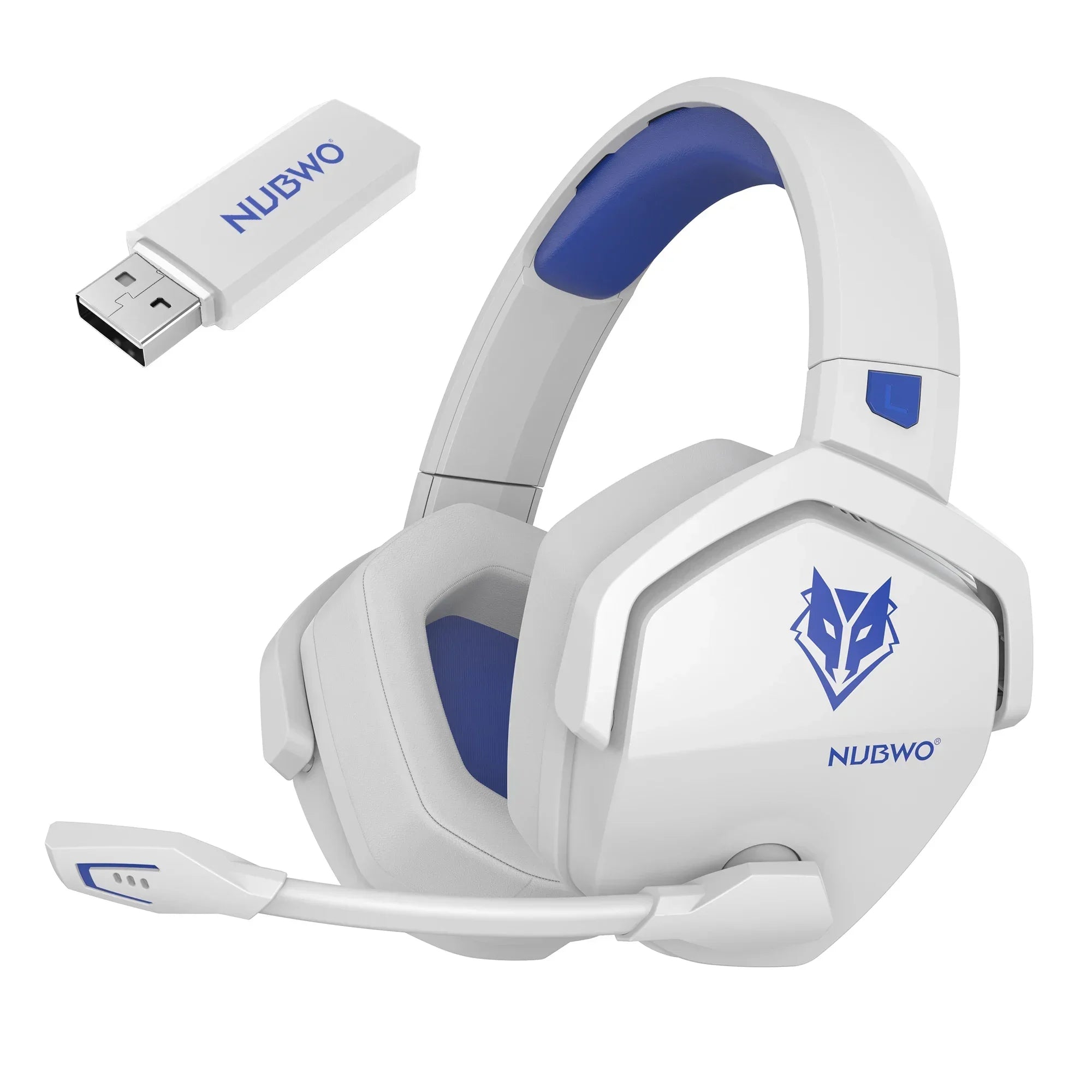 Wireless Gaming Headset with Mic (Bluetooth & 2.4GHz)