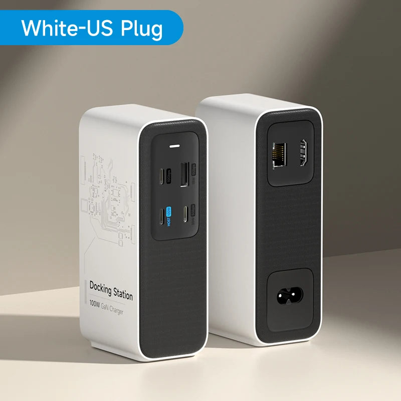 Hagibis 100W GaN Docking Station – USB-C Hub with 4K HDMI