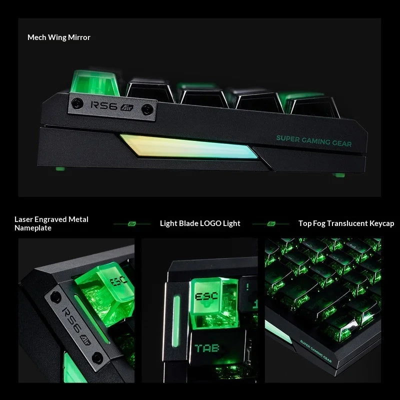 ATK RS6 Air Magnetic Gaming Keyboard