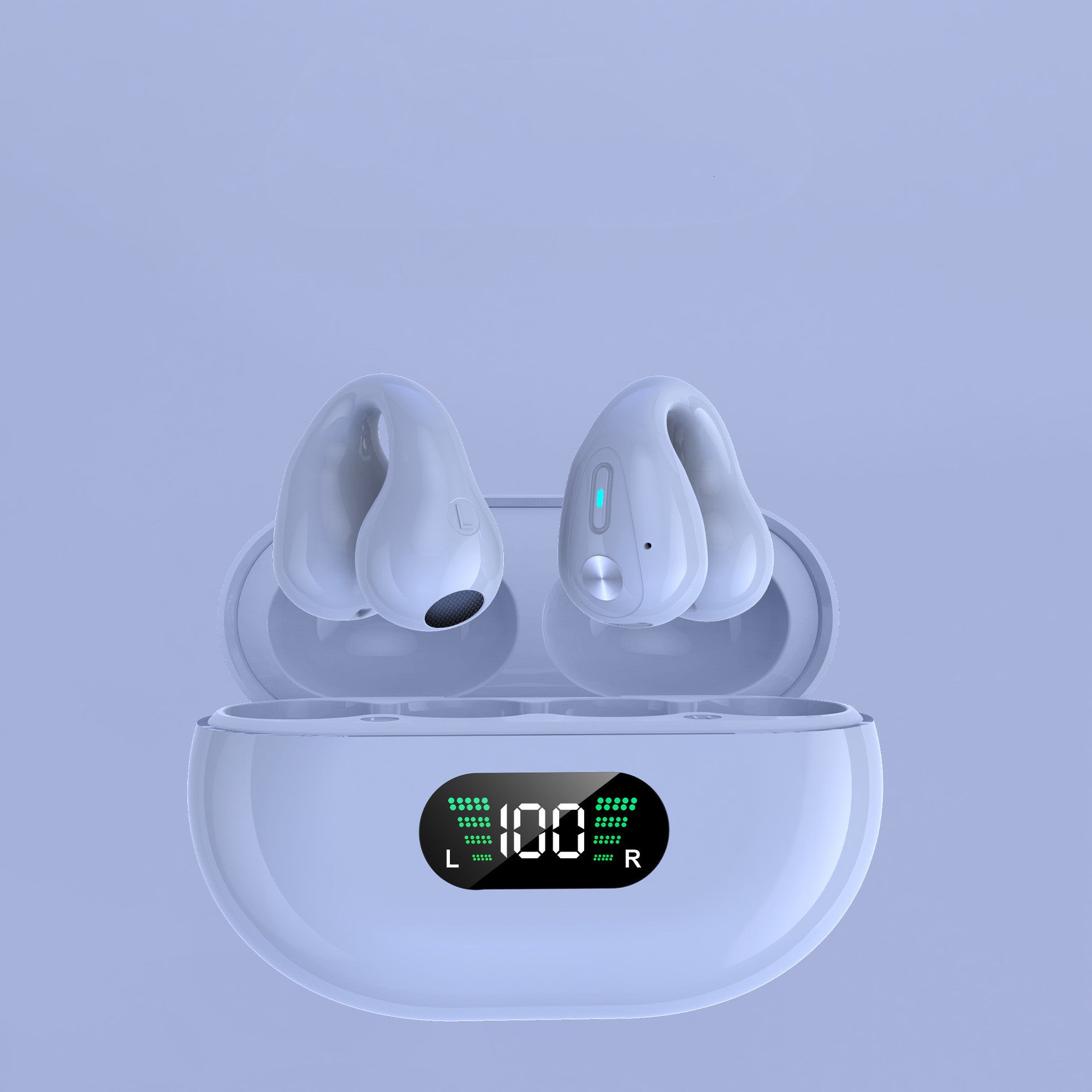 Bone Conduction Wireless Earbuds – Bluetooth 5.3 Open Ear Sports Headphones
