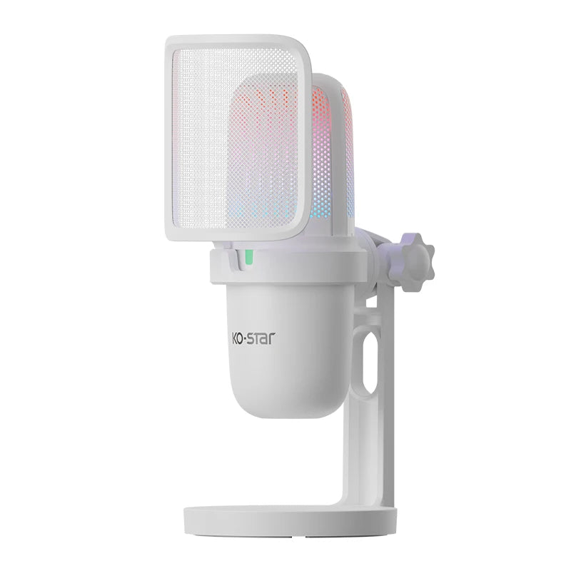 Gaming Cardioid RGB Condenser Microphone for Streaming & Recording
