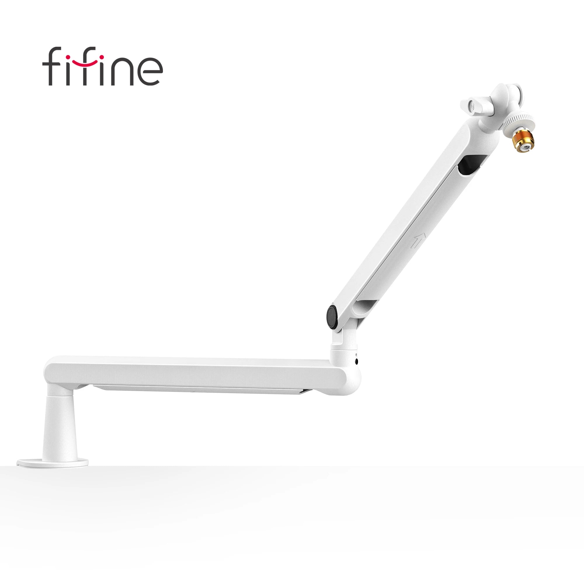 FIFINE Low Profile Mic Boom Arm – Desk Mount Stand