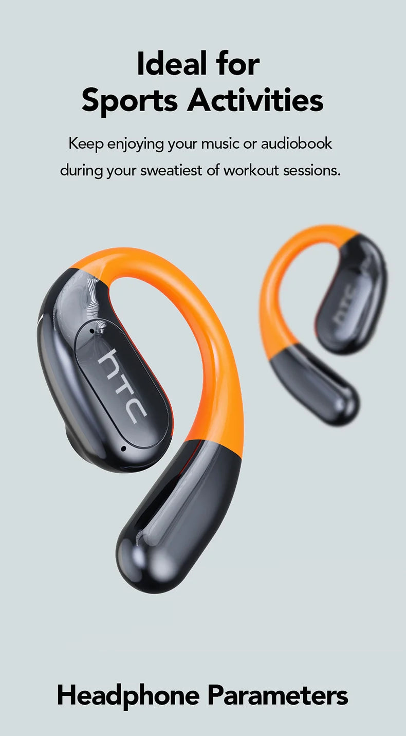 NE27 Bluetooth 5.4 OWS Sports Wireless Earbuds