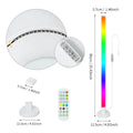 RGB LED Corner Floor Lamp – Smart APP & Remote Control Ambient Light
