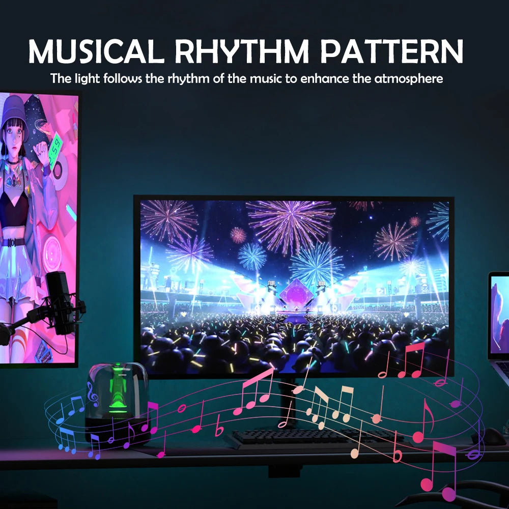 RGB Gaming Monitor Backlight LED Strip – Smart APP Sync Ambient Lighting