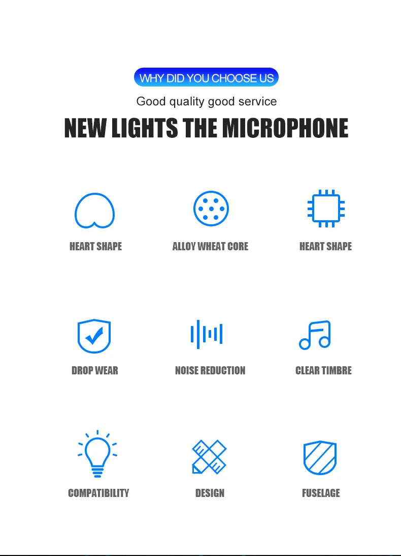 Gaming Microphone RGB USB for Streaming, Podcast & PC Recording