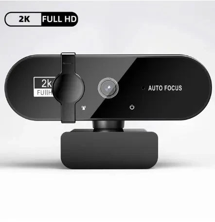 4K HD USB Webcam with Microphone & Autofocus for Streaming and Video Calls