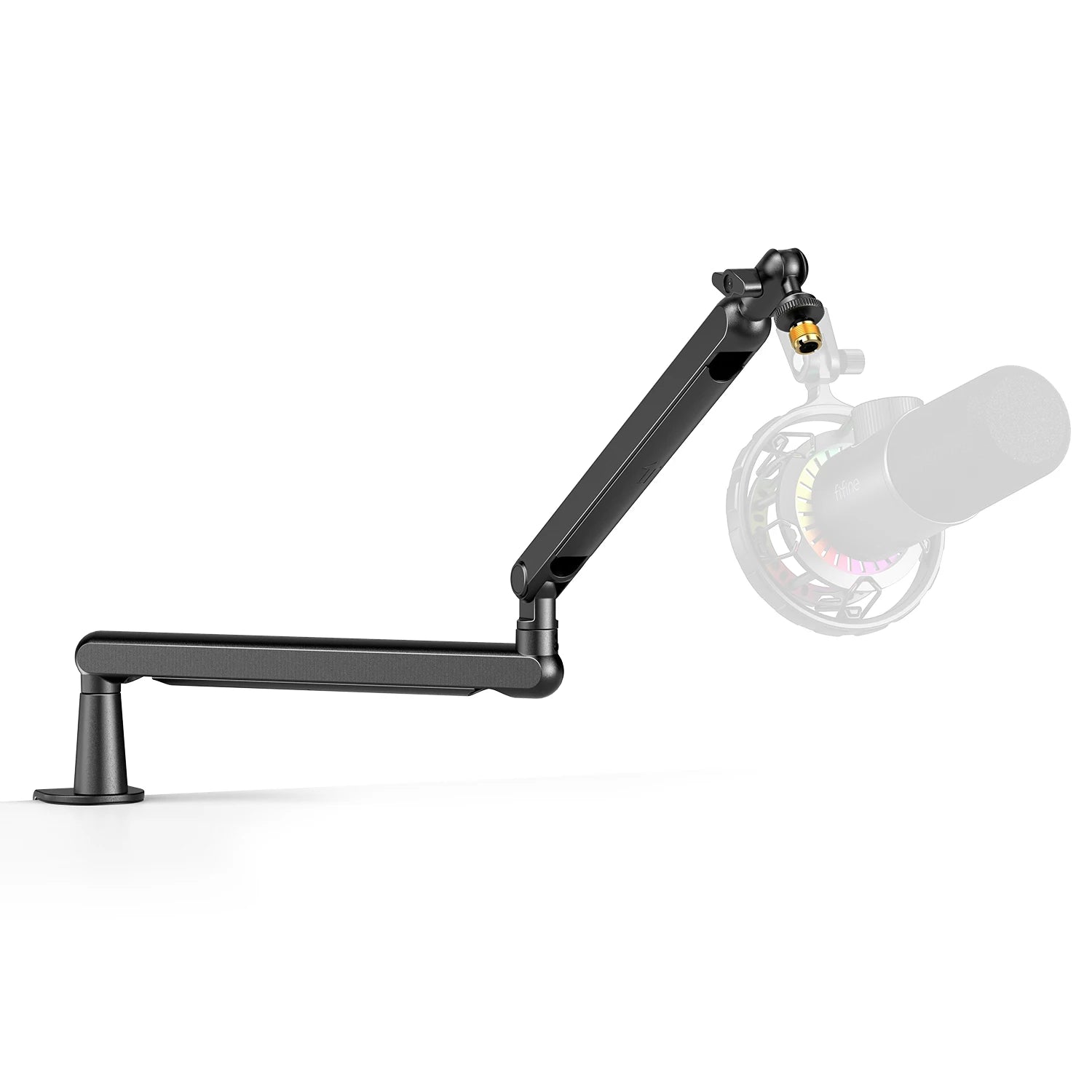FIFINE Low Profile Mic Boom Arm – Desk Mount Stand