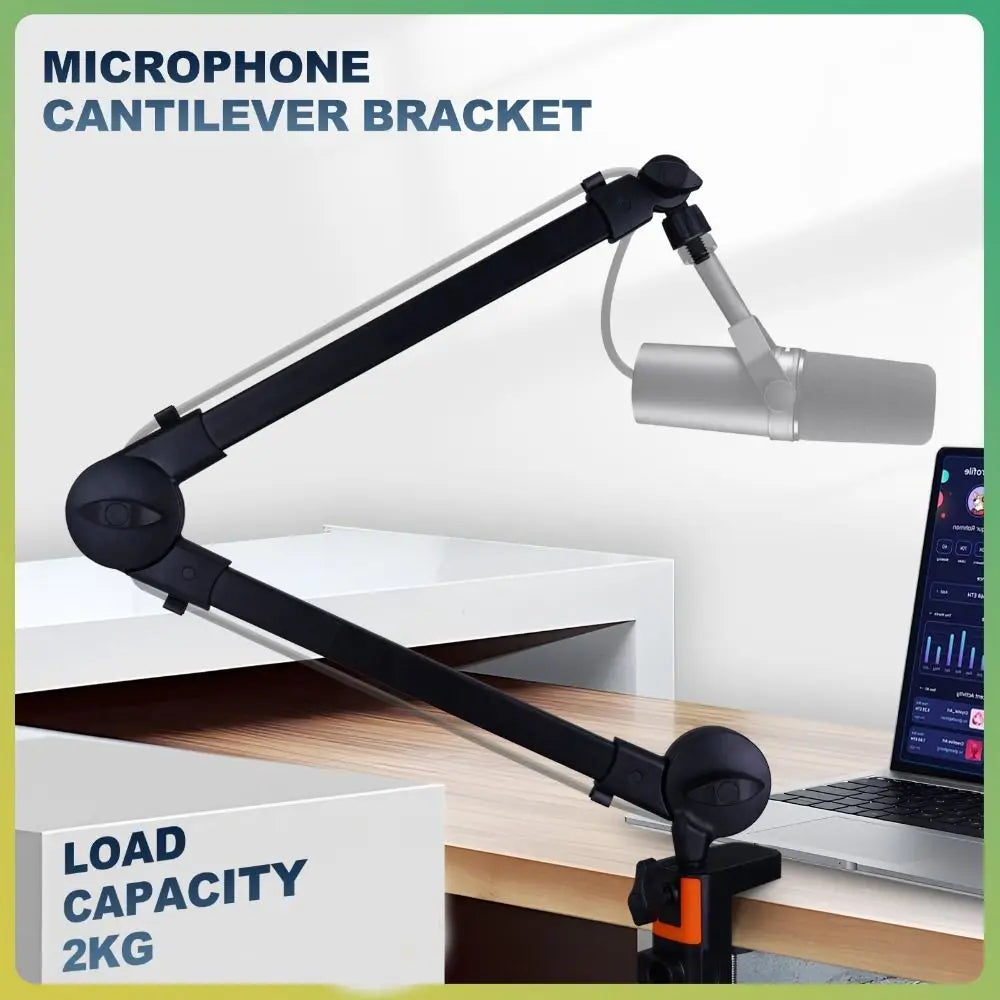 360° Adjustable Mic Boom Arm – Streaming Desk Mount