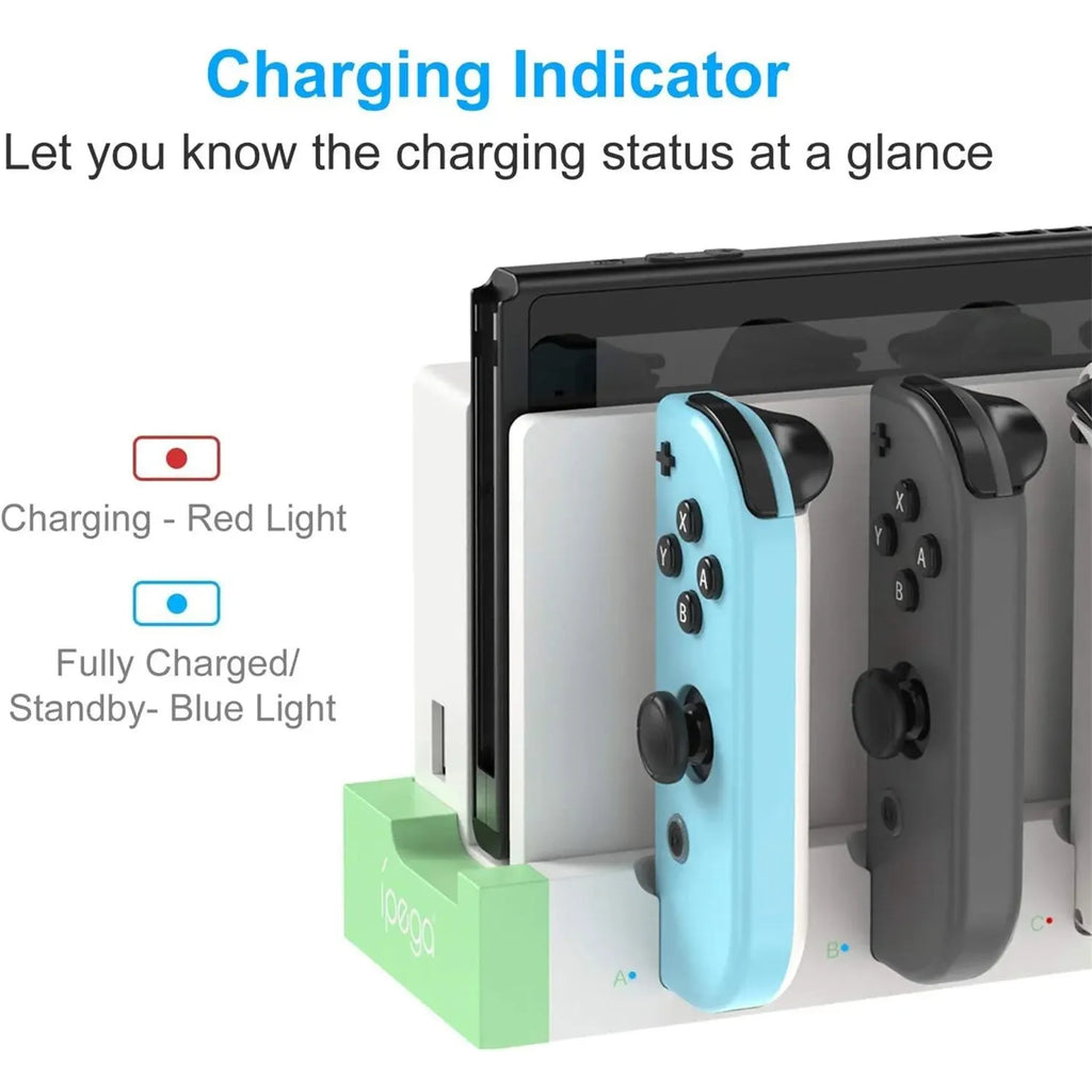 Nintendo Switch Joy-Con Charging Dock Station – 4 Controller Charger for Switch & OLED