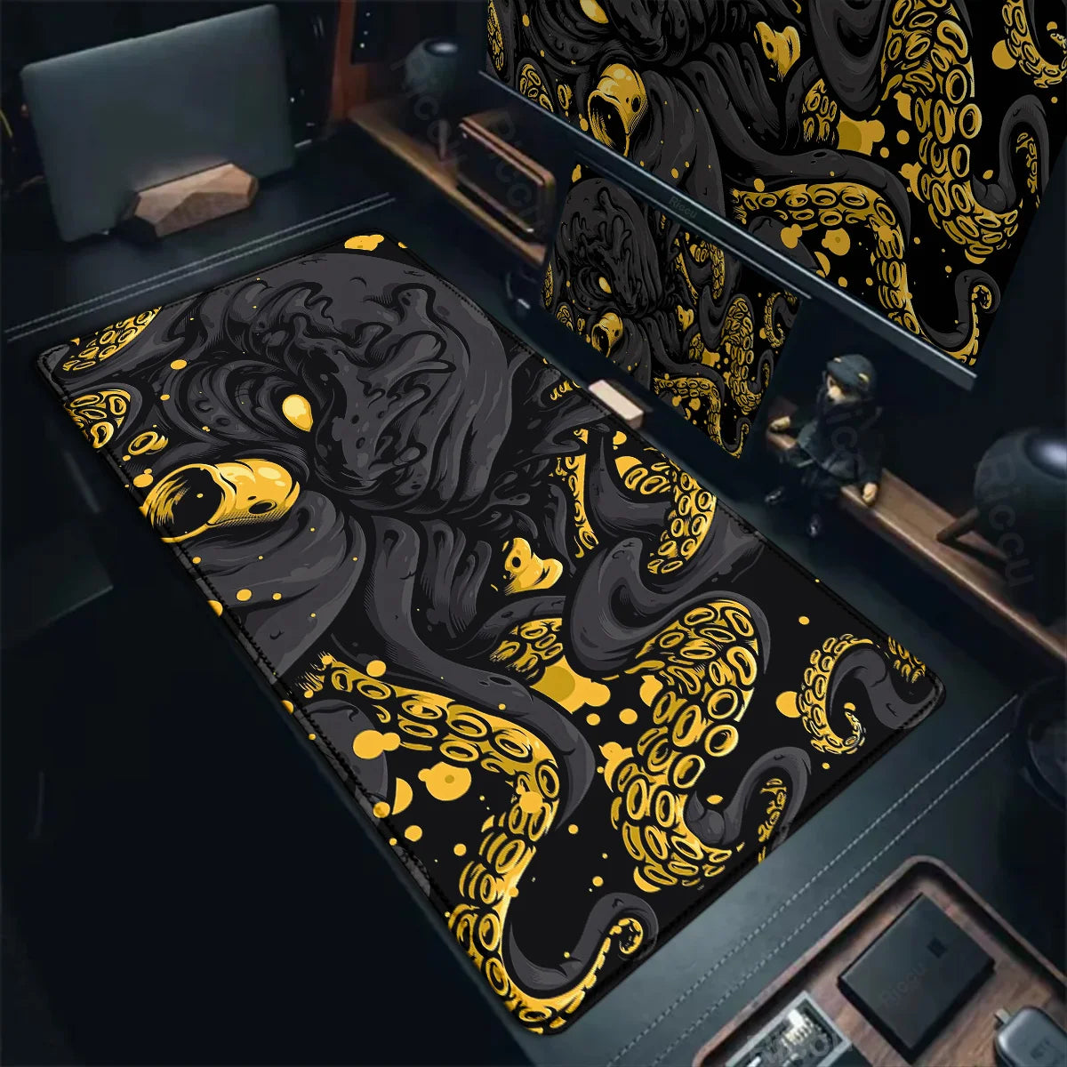 Octopus Monster XXL Gaming Mouse Pad – RGB Desk Mat