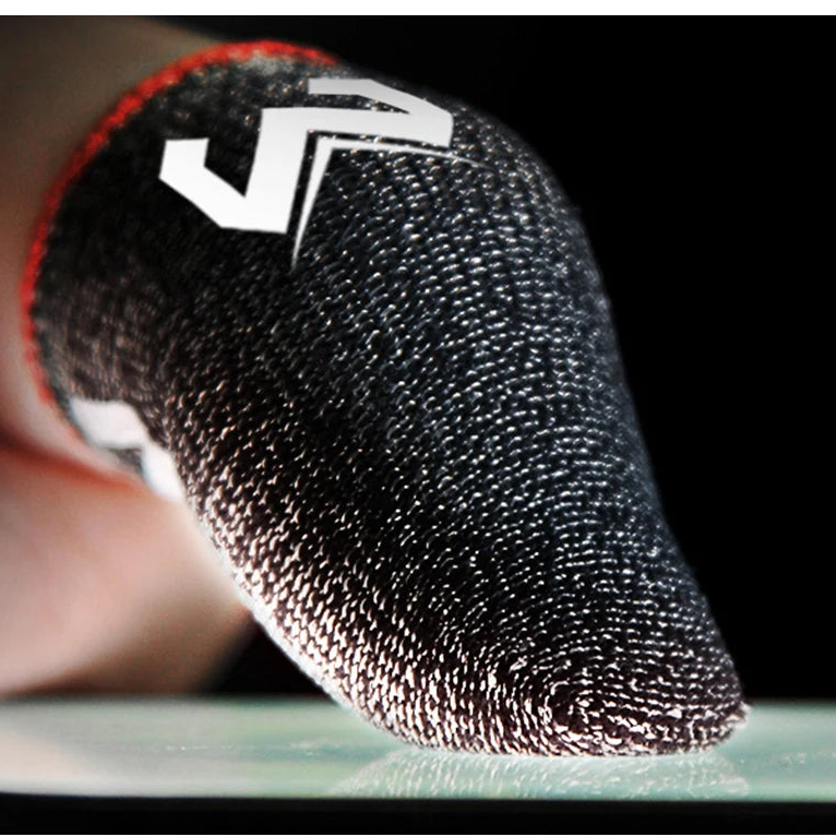 Gaming Finger Sleeves for Mobile Gaming – Anti-Sweat Touchscreen Finger Covers (1 Pair)