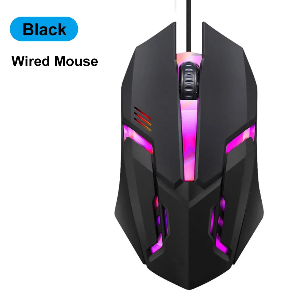 RGB Wireless Gaming Mouse – Bluetooth 5.2 & 2.4GHz Rechargeable Gaming Mouse