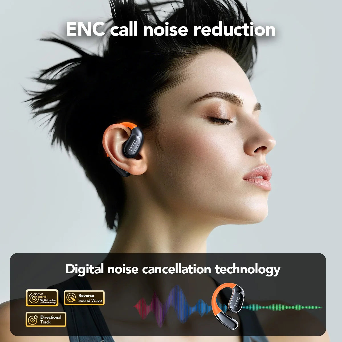 NE27 Bluetooth 5.4 OWS Sports Wireless Earbuds