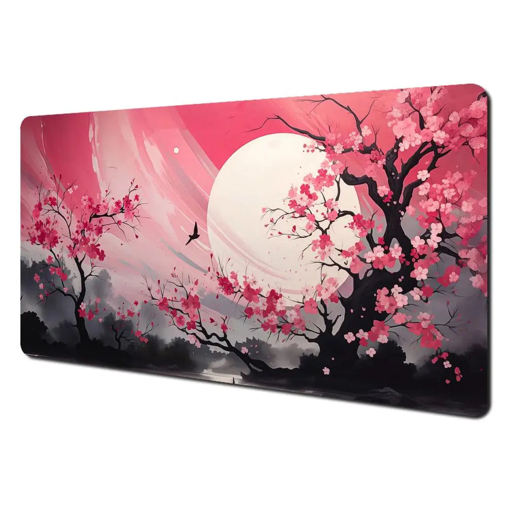 Red & Black Landscape XXL Gaming Mouse Pad – Large Desk Mat