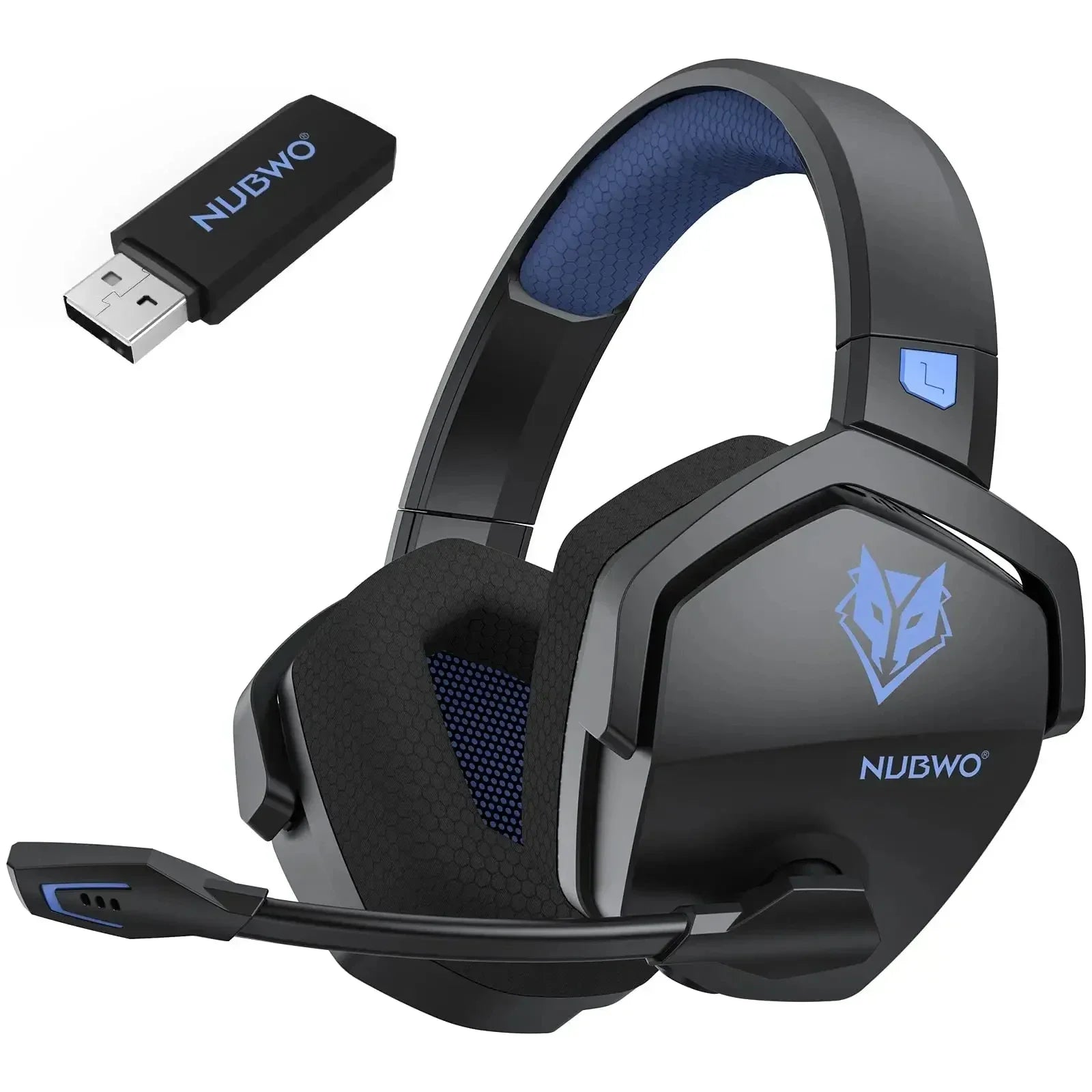 Wireless Gaming Headset with Mic (Bluetooth & 2.4GHz)