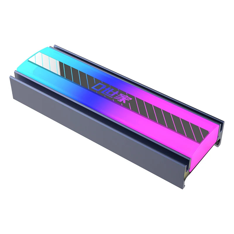 5V 3Pin ARGB M.2 SSD Heatsink Cooler – Aura Sync RGB Aluminum Radiator for NVMe 2280 SSD