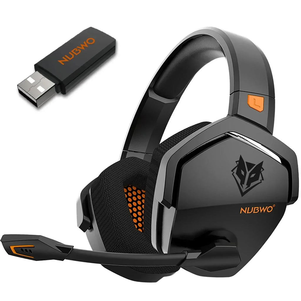 Wireless Gaming Headset with Mic (Bluetooth & 2.4GHz)