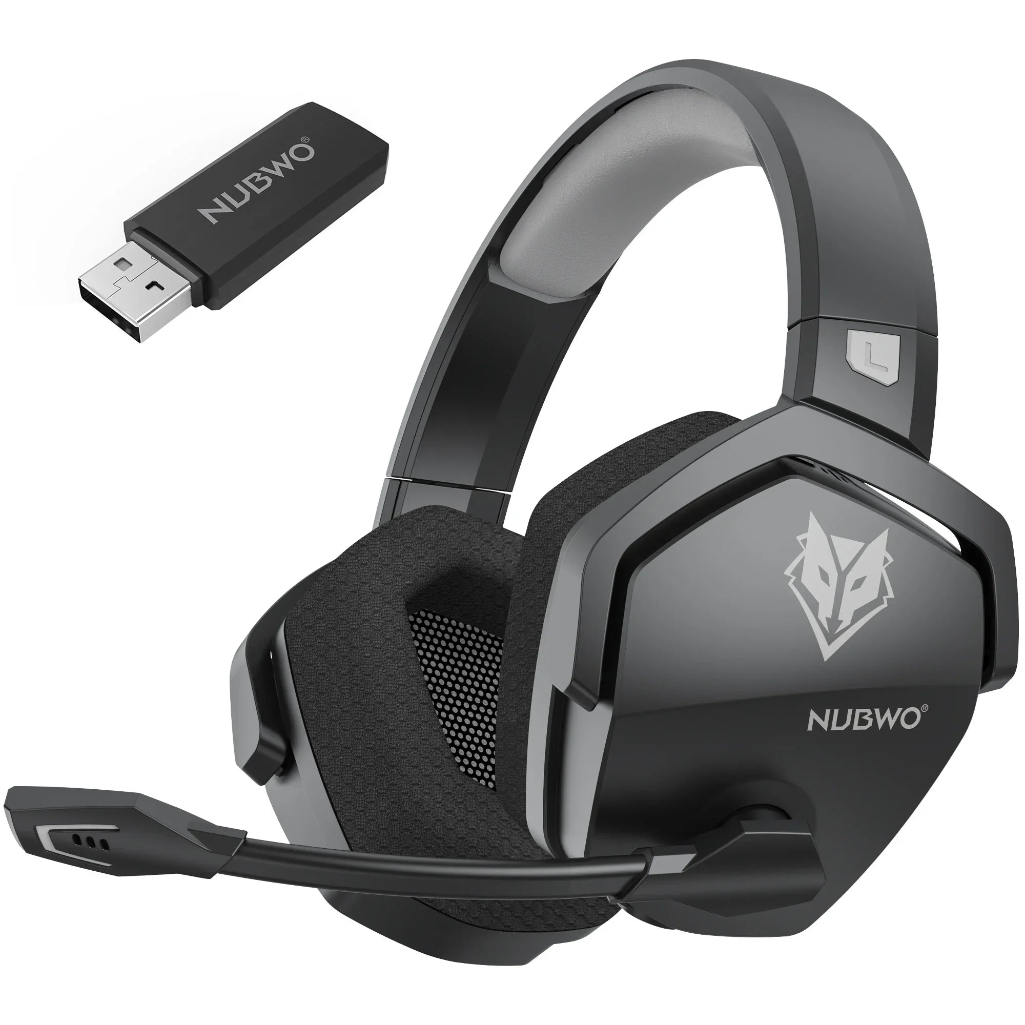 Wireless Gaming Headset with Mic (Bluetooth & 2.4GHz)