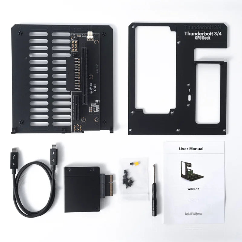 Thunderbolt 3/4 eGPU PCIe Dock – External GPU Expansion Station