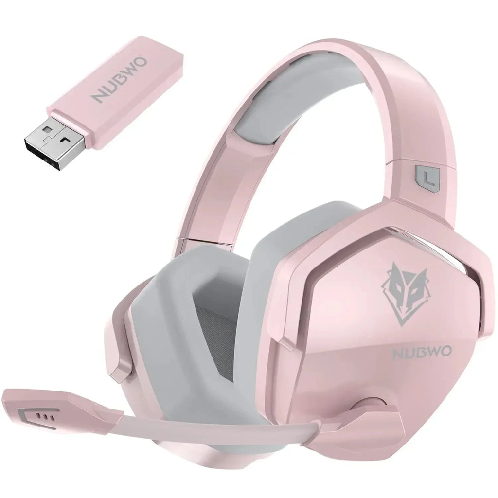 Wireless Gaming Headset with Mic (Bluetooth & 2.4GHz)