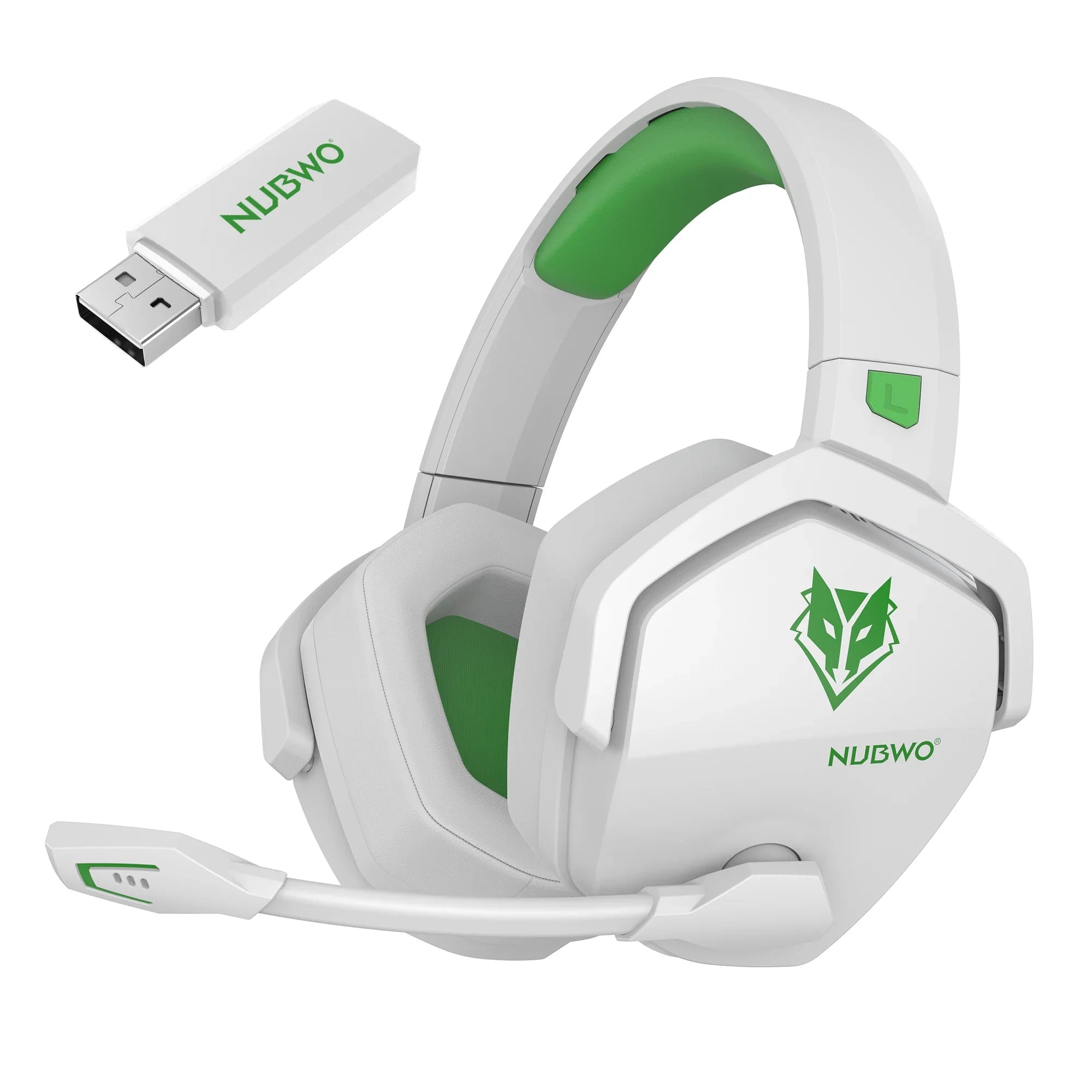 Wireless Gaming Headset with Mic (Bluetooth & 2.4GHz)