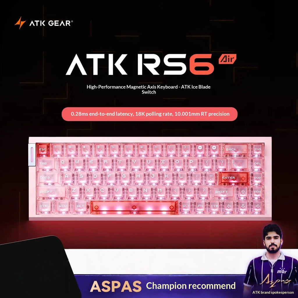 ATK RS6 Air Magnetic Gaming Keyboard